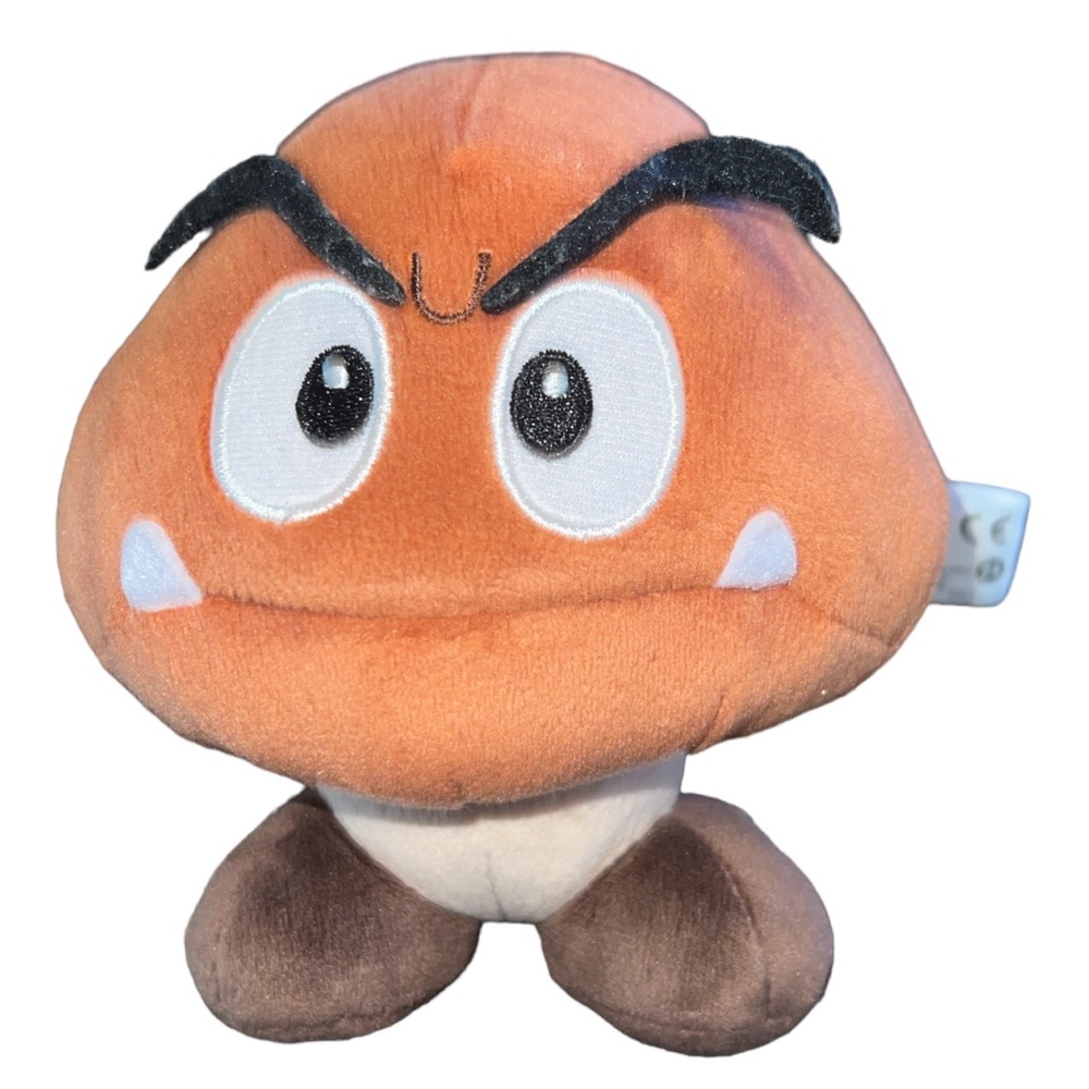 Goomba Kuribo Super Mario Bros Sanei Plush 5" Toy Doll Japan